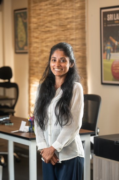 Gayashi - Senior Executive Finance and Administration at Sensory Indulgences Sri Lanka travel company